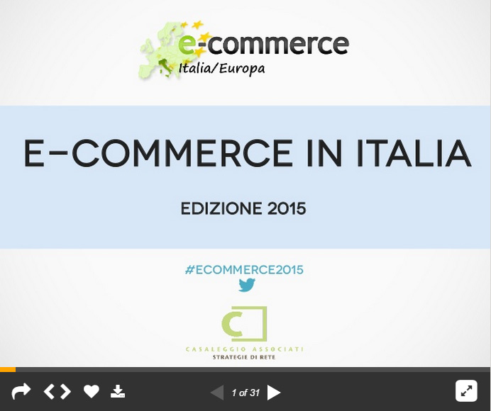 E-commerce in Italy 2015