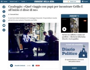 Davide Casaleggio - Intervista - Corriere della Sera